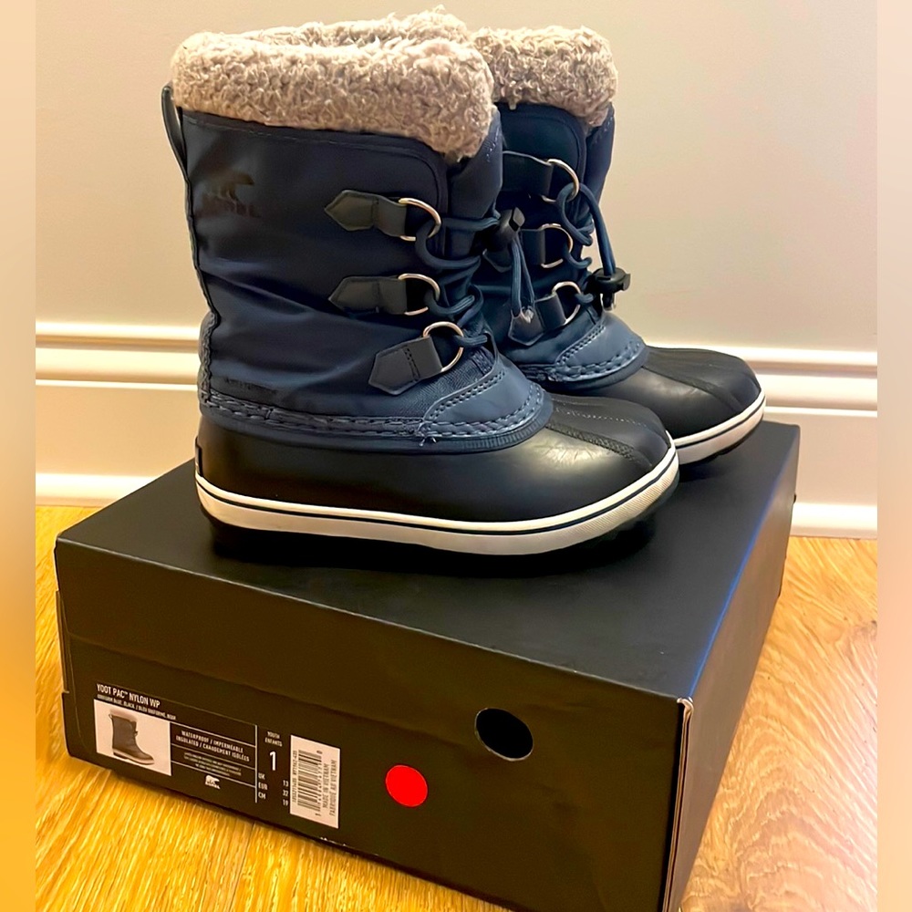 Kids blue Sorel Winter Boot